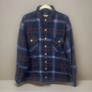Juneau Fleece Men’s L Vintage Button Down Grunge Lumberjack Gorpcore Hiking